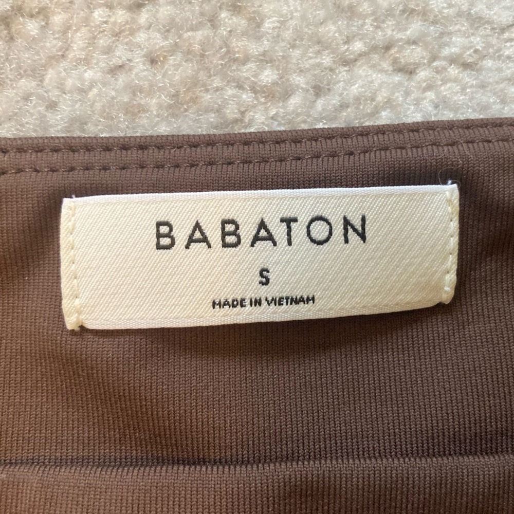 Brown Babaton Thong Bodysuit - Picture 2 of 4